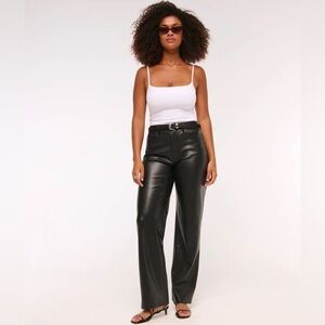 NWT Abercrombie & Fitch Women's Curve Love 90s Straight